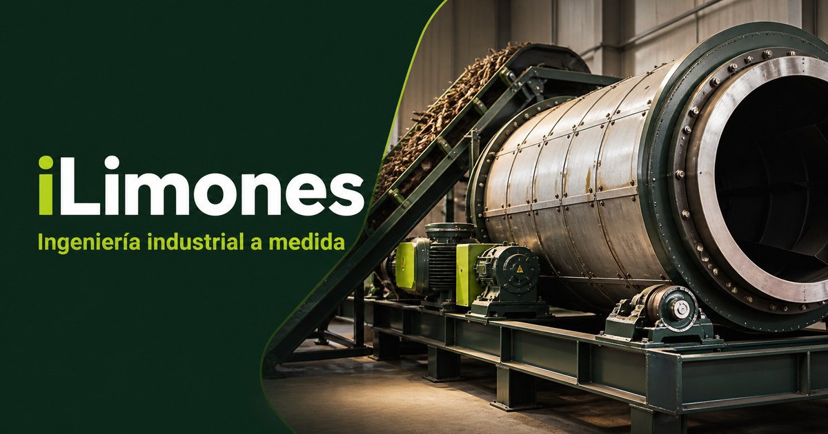 iLimones, ingeniería industrial a medida: maquinaria para biomasa y procesos industriales